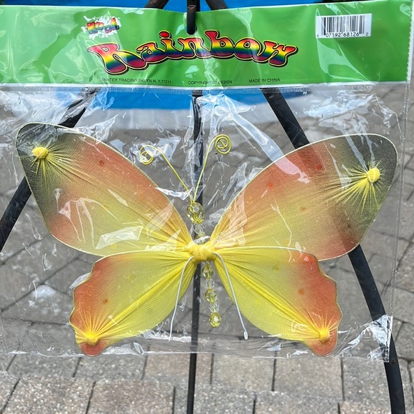 Nylon butterfly brand new package wall decoration fall spring baby patio decor - Picture 4 of 6